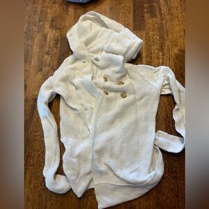 GAP Toddler Ivory Knit Cardigan